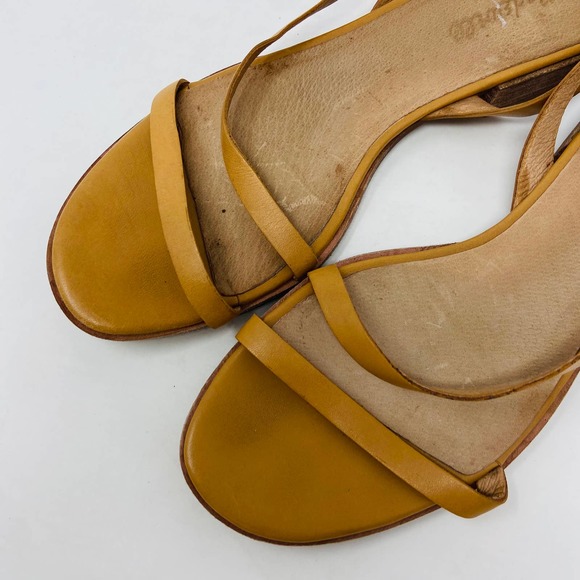 Madewell Tan Leather Heidi Slingback Sandal, Size 8.5 (GUC) - Picture 3 of 14